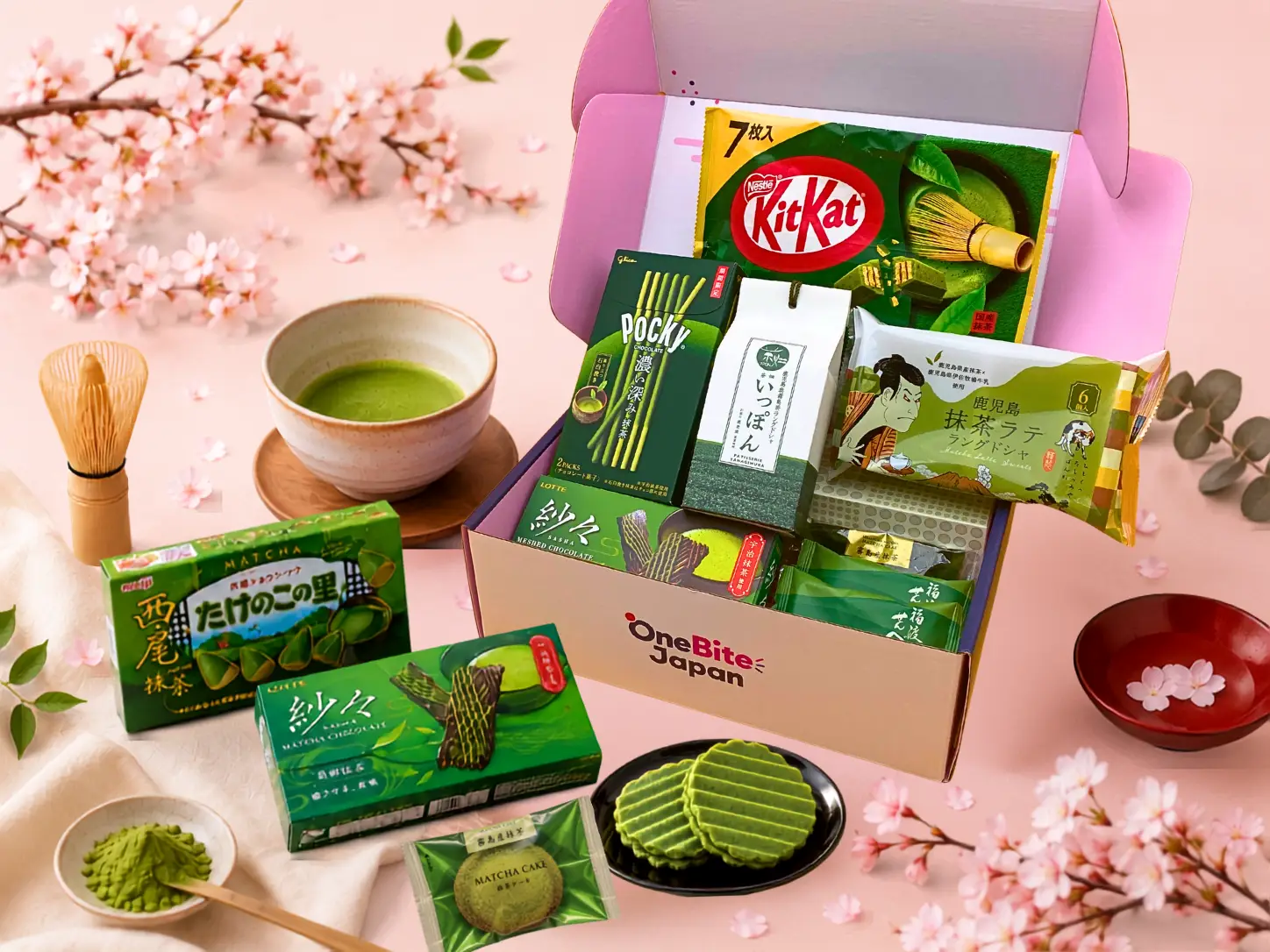 OneBite JAPAN Matcha Box
